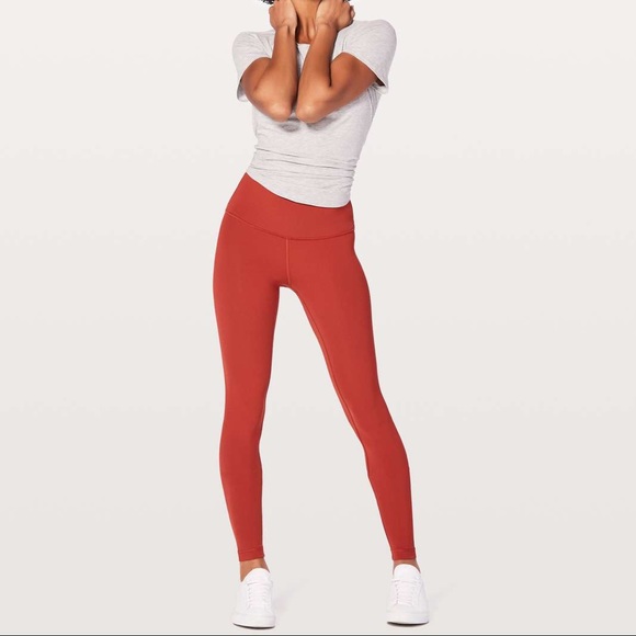 Lululemon Wunder Under Bonfire Luxtreme NWOT Sz 8 - Picture 5 of 6